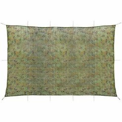 VidaXL Filet de camouflage avec sac de rangement 4 x 6 m
