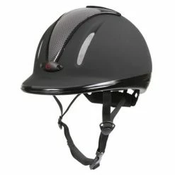 Covalliero Casque d'équitation Carbonic VG1 L/XL Anthracite 32722