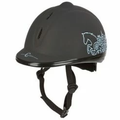 Covalliero casque d'équitation Beauty VG1 53-57 cm noir 328251
