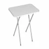 Camp Gear Table de camping pliable Gris Acier