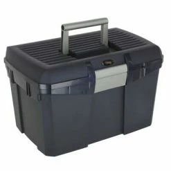 Covalliero Boîte de toilettage Siena Bleu nuit 328268