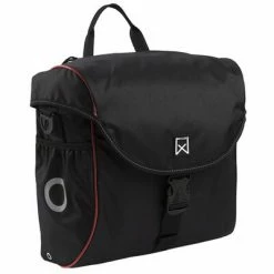 Willex Sacoche de vélo 19 L Noir et rouge 16005