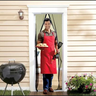 Orange Donkey Moustiquaire de porte magnétique Miracle Noir BUF001 1 Orange Donkey Moustiquaire de porte magnétique Miracle Noir BUF001