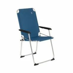 Bo-Camp Chaise de camping pliable Copa Rio Comfort XXL Océan