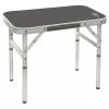 Bo-Camp Table de camping pliable 56x34 cm Aluminium et MDF