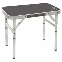 Bo-Camp Table de camping pliable 56x34 cm Aluminium et MDF