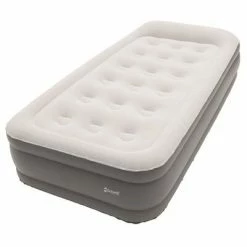 Outwell Matelas gonflable Flock Superior 1 place avec pompe intégrée