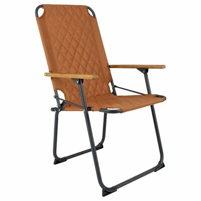 Bo-Camp Chaise de camping pliable Jefferson Argile 1 Bo-Camp Chaise de camping pliable Jefferson Argile