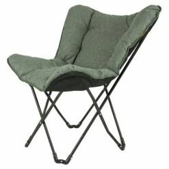 Bo-Camp Chaise papillon de camping pliable Himrod Vert