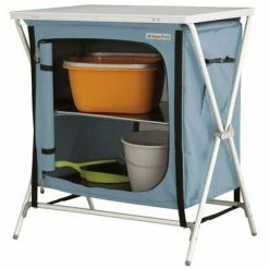 Eurotrail Armoire de camping St. Barts Bleu rêve