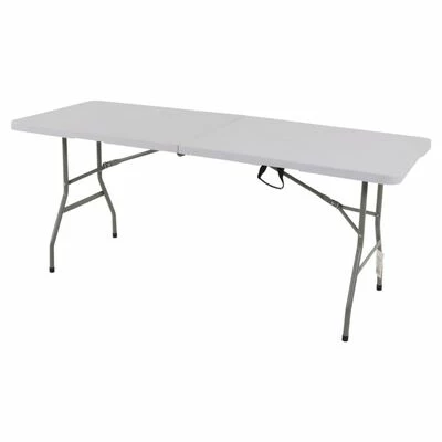 Lesli Living Table de fête pliable 180x70x74 cm Blanc 1 Lesli Living Table de fête pliable 180x70x74 cm Blanc