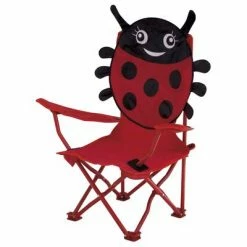 Eurotrail Chaise de camping pour enfants Ardeche Animal Coccinelle