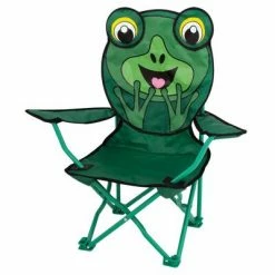 Eurotrail Chaise de camping pour enfants Ardeche Animal Grenouille