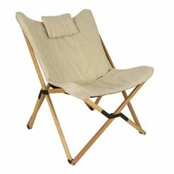 Bo-Camp Chaise de détente Wembley L Beige