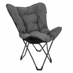 Bo-Camp Chaise papillon Grainger Gris