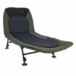 Bo-Camp Chaise longue de pêche Sturgeon Noir et vert