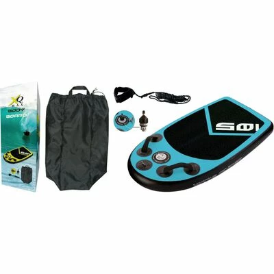 XQ Max Planche de bodyboard 105x60x10 cm Bleu et noir 1 XQ Max Planche de bodyboard 105x60x10 cm Bleu et noir