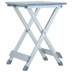 VidaXL Tabouret de camping Aluminium 28x26x39 cm