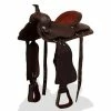 VidaXL Selle, bridon et col de poitrine Cuir véritable 17 po Marron