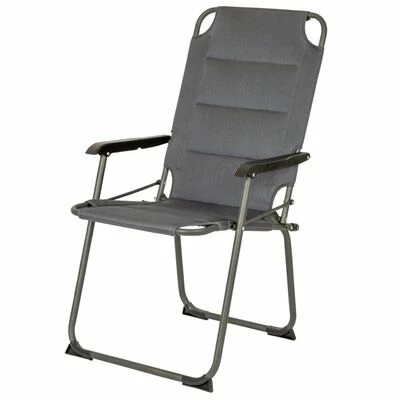 Bo-Camp Chaise de camping Copa Rio Comfort XXL Air Gris 2 Bo-Camp Chaise de camping Copa Rio Comfort XXL Air Gris – Image 2