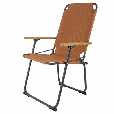 Bo-Camp Chaise de camping pliable Jefferson Argile 2 Bo-Camp Chaise de camping pliable Jefferson Argile – Image 2