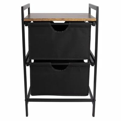 Bo-Camp Armoire de camping Eldert Noir 2 Bo-Camp Armoire de camping Eldert Noir – Image 2