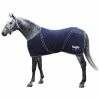 Covalliero Couverture polaire chevaux RugBe Classic 145 cm Bleu marine