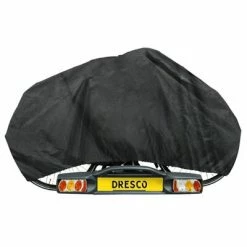 Dresco Housse élastique de vélo pour 1 vélo Noir