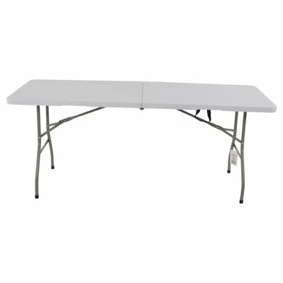 Lesli Living Table de fête pliable 180x70x74 cm Blanc 2 Lesli Living Table de fête pliable 180x70x74 cm Blanc – Image 2