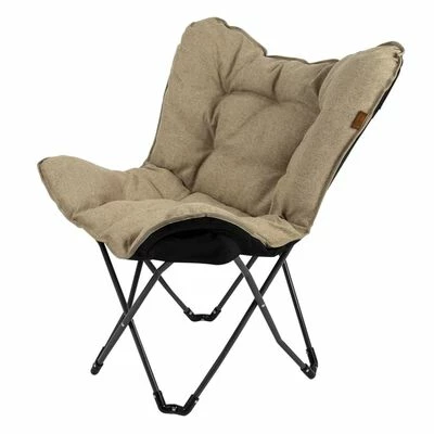 Bo-Camp Chaise papillon Grainger Beige 2 Bo-Camp Chaise papillon Grainger Beige – Image 2