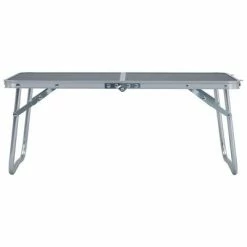 VidaXL Table pliable de camping Gris Aluminium 60x40 cm 7 VidaXL Table pliable de camping Gris Aluminium 60x40 cm -Loisirs de plein air Soldes Magasin image 2 48187