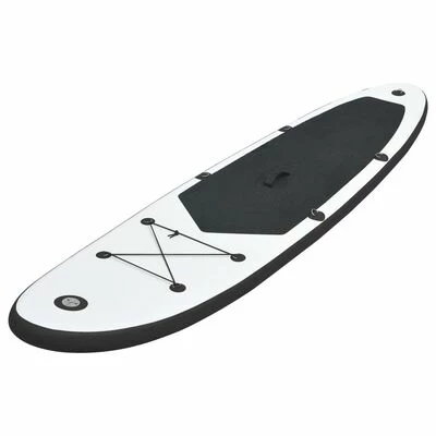 VidaXL Ensemble de planches SUP gonflables Noir et blanc 2 VidaXL Ensemble de planches SUP gonflables Noir et blanc – Image 2