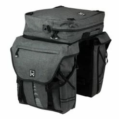 Willex Sacoche de vélo avec haut amovible XL 1200 65L Anthracite 13413 -Loisirs de plein air Soldes Magasin image 3 421032