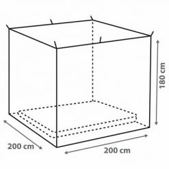 Bo-Camp Moustiquaire pour 2 personnes 5 Bo-Camp Moustiquaire pour 2 personnes -Loisirs de plein air Soldes Magasin image 3 423792