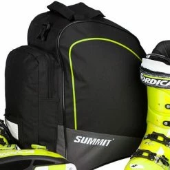 Summit Sac à chaussures de ski Noir et jaune fluorescent -Loisirs de plein air Soldes Magasin image 3 425750