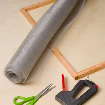 Nature Moustiquaire 1x2 m Aluminium Gris 3 Nature Moustiquaire 1x2 m Aluminium Gris – Image 3