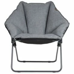 Bo-Camp Chaise de camping Silvertown Gris -Loisirs de plein air Soldes Magasin image 3 428599