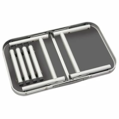 Bo-Camp Table de camping pliable 56x34 cm Aluminium et MDF 3 Bo-Camp Table de camping pliable 56x34 cm Aluminium et MDF – Image 3