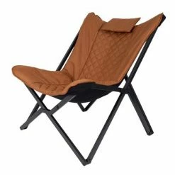 Bo-Camp Chaise de repos Molfat Marron argile -Loisirs de plein air Soldes Magasin image 3 435534