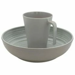 Eurotrail Ensemble de vaisselle Altea 16 pcs Mélamine Gris 8 Eurotrail Ensemble de vaisselle Altea 16 pcs Mélamine Gris -Loisirs de plein air Soldes Magasin image 3 435738