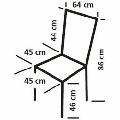 Eurotrail Chaise de camping Kampala Bleu rêve -Loisirs de plein air Soldes Magasin image 3 435741