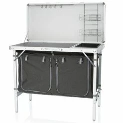Campart Travel Cuisine d'extérieur Granada Noir 100x50x76 cm 8 Campart Travel Cuisine d'extérieur Granada Noir 100x50x76 cm -Loisirs de plein air Soldes Magasin image 3 436383