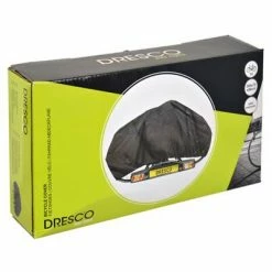 Dresco Housse élastique de vélo pour 1 vélo Noir -Loisirs de plein air Soldes Magasin image 3 439366