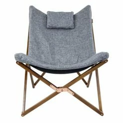 Bo-Camp Chaise de détente Bloomsbury M Gris -Loisirs de plein air Soldes Magasin image 3 441516