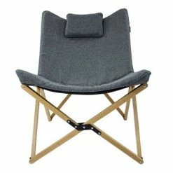 Bo-Camp Chaise de détente Wembley M Gris -Loisirs de plein air Soldes Magasin image 3 441517