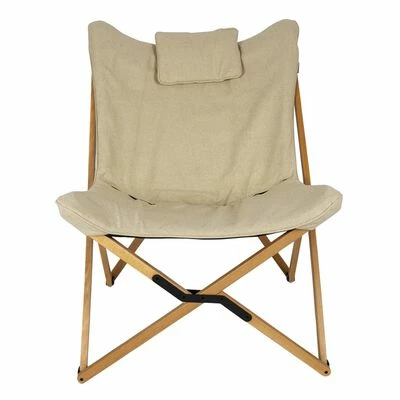Bo-Camp Chaise de détente Wembley L Beige 3 Bo-Camp Chaise de détente Wembley L Beige – Image 3