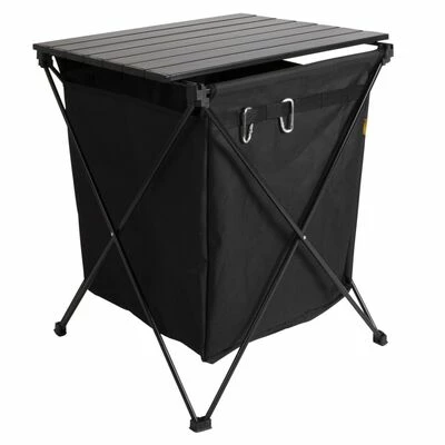 Bo-Camp Table d'appoint de camping Arion 50x50x60 cm Aluminium 3 Bo-Camp Table d'appoint de camping Arion 50x50x60 cm Aluminium – Image 3