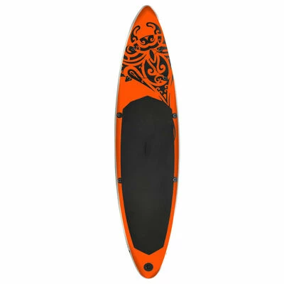 VidaXL Ensemble de planche SUP gonflable 320x76x15 cm Orange 3 VidaXL Ensemble de planche SUP gonflable 320x76x15 cm Orange – Image 3