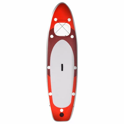 VidaXL Ensemble de planche SUP gonflable Rouge 330x76x10 cm 3 VidaXL Ensemble de planche SUP gonflable Rouge 330x76x10 cm – Image 3