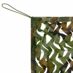VidaXL Filet de camouflage avec sac de rangement 1,5x5 m Vert -Loisirs de plein air Soldes Magasin image 4 135874